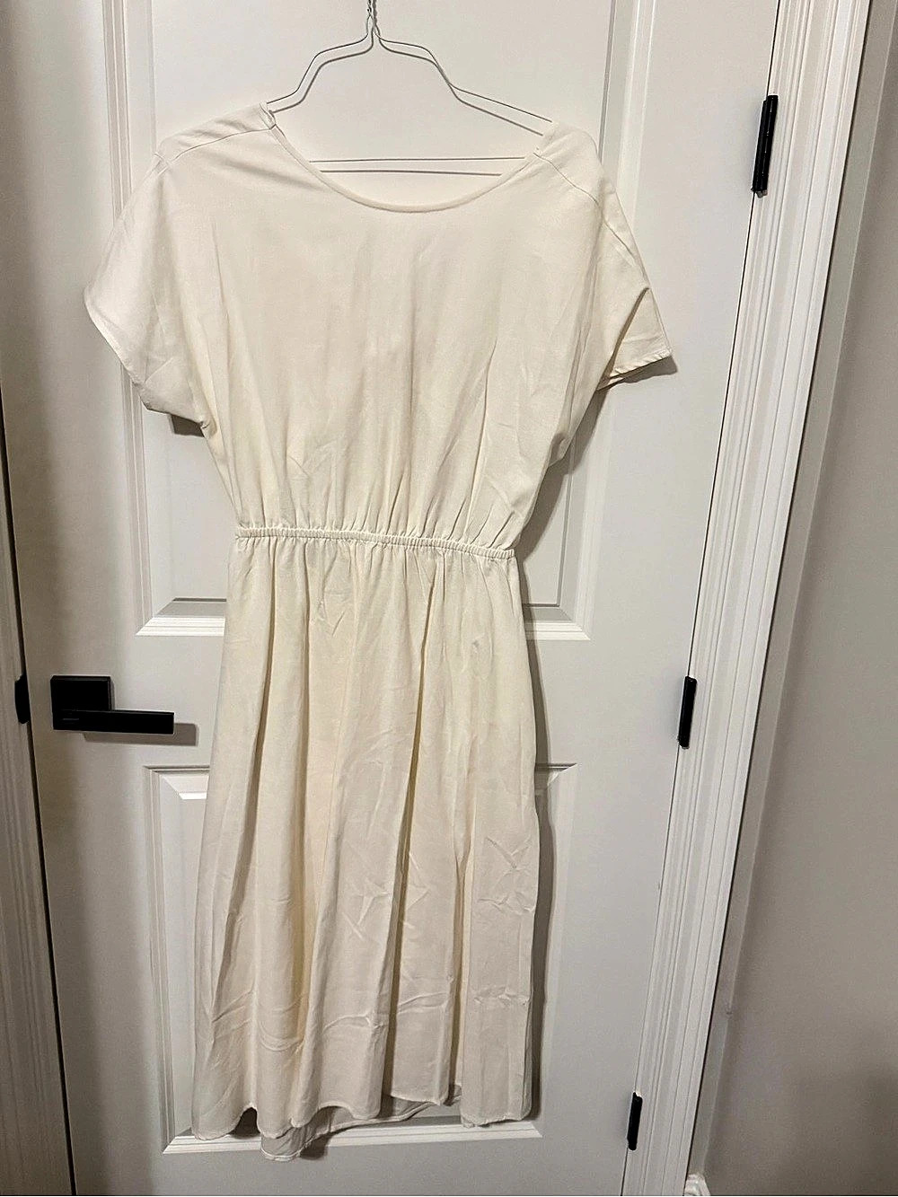 2 Hearts Linen Blend Midi Dress Size Large